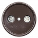 Розетка TV/FM оконечная, коричневая, B1-305-22 BIRONI