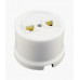 Ретро розетка компьютерная белая B1-302-01 BIRONI