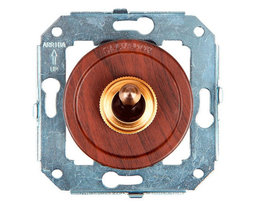Ретро выключатель вишня CL41CH Salvador одноклавишный проходной