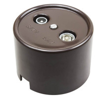 Розетка TV/FM оконечная, коричневая, B1-305-22 BIRONI