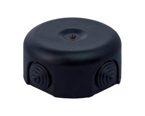 Распаечная коробка D90 черный матовый RR-09009 Retrika