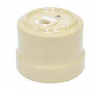 Ретро розетка компьютерная RJ-45 слоновая кость 32009 Lindas